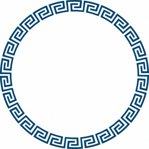 Blue White Traditional Greek Restaurant Logo (1)